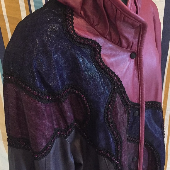 Amazing Rare Vintage Norma Canada Leather Jacket - Picture 4 of 8